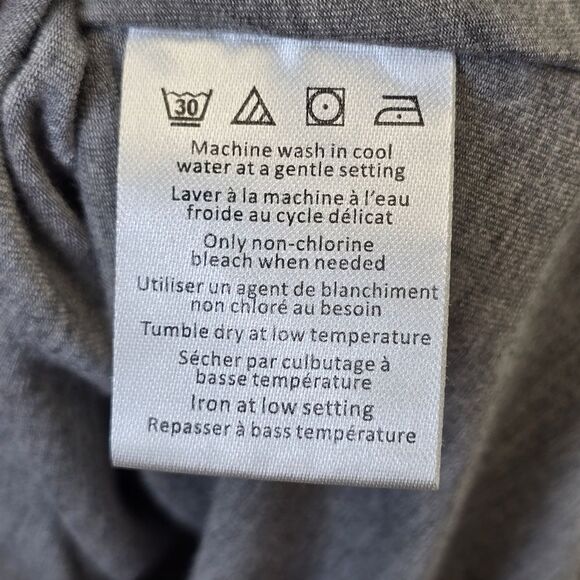 Highline Collective Women's Deep V Neck Grey Tank Top S - Picture 12 of 13